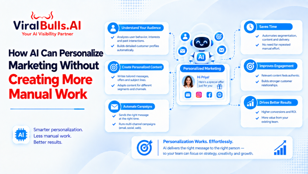 How AI Can Personalize Marketing Without Creating More Manual Work